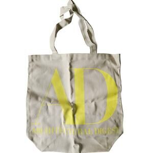 Architecture Digest AD Gray neon Tote Bag